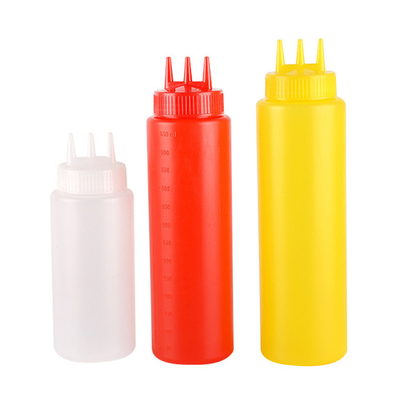 3 van de de Mayonaise Plastic Samendrukking van gatenpijpen van de de Flessen350ml Lege Ketchup de Sauscontainer