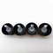 Zwarte Schroef Plastic Kroonkurken die Dekkingsdeksels uitdelen 18mm W-Openingsreductiemiddelen
